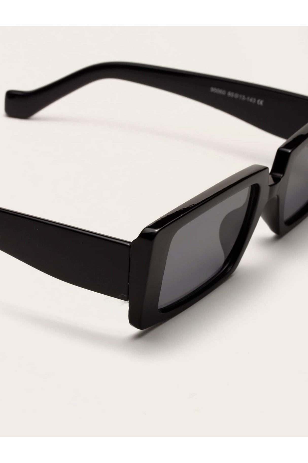 Buy Shein Acrylic Frame Rectangle Fashion Glasses - Black in Pakistan