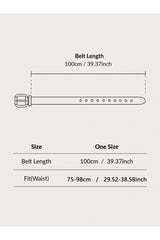 Buy Shein 4pcs Metal Buckle Belt With Hole Punch in Pakistan