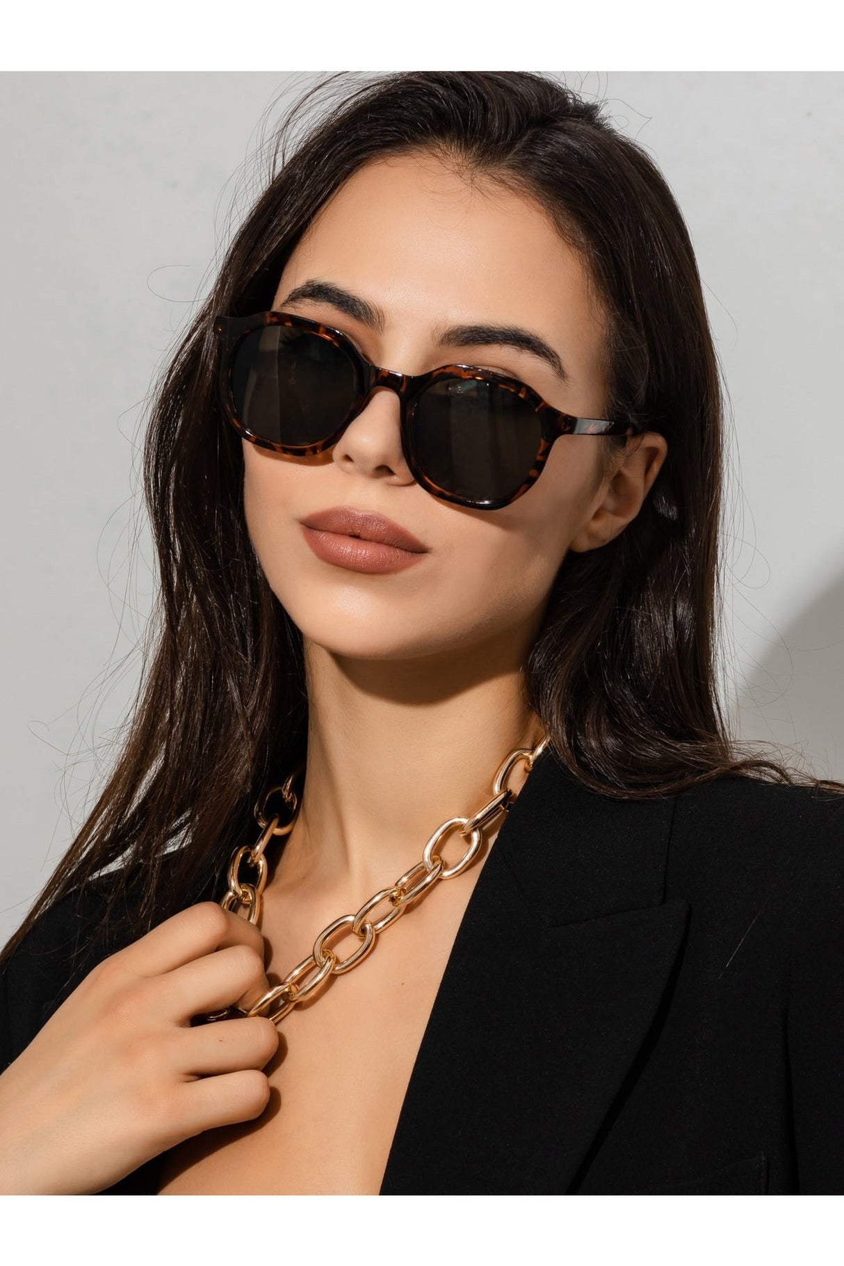 Buy Shein Tortoiseshell Frame Fashion Glasses in Pakistan