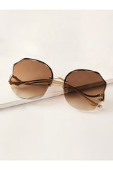 Buy Shein Simple Rimless Fashion Glasses - Brown in Pakistan