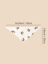 Buy SHEIN 3pcs Baby Cartoon Graphic Bandana Bib in Pakistan