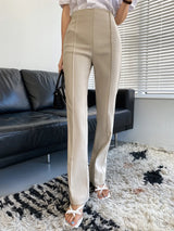 Buy Shein Dazy High Waist Seam Front Pants in Pakistan
