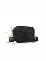 Buy Shein Mini Chevron Detail Square Bag in Pakistan