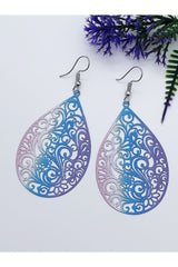 Buy Shein Hollow Out Water Drop Earrings in Pakistan