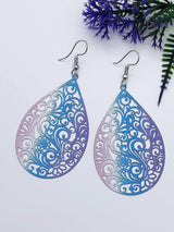Buy Shein Hollow Out Water Drop Earrings in Pakistan