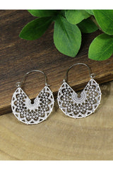 Buy SHEIN EMERY ROSE 6pairs Hollow Out Hoop Earrings in Pakistan