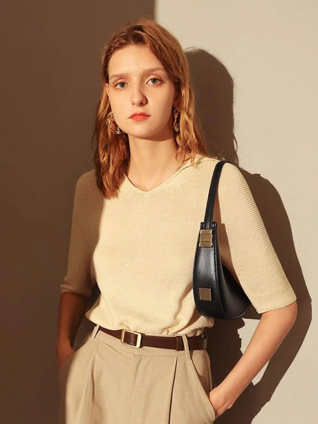 Buy SHEIN Niche Hobo Bag, Women's Versatile Shoulder Bag, Elegant Underarm Bag in Pakistan
