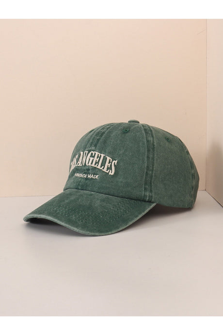 Buy Shein Men Letter Embroidered Baseball Cap - Green in Pakistan