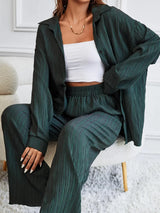 Buy SHEIN Essnce Drop Shoulder Shirt & Pants in Pakistan