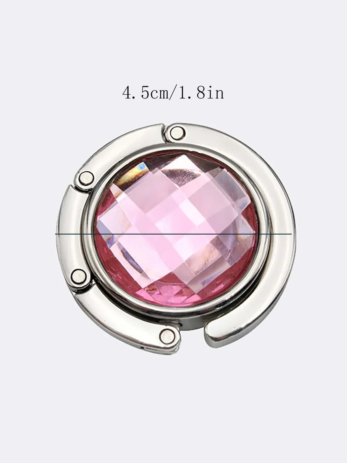 Buy SHEIN Fashion Bag Holder, Handbag Hanger, Folding Hook Holder, Portable Key Ring Rack, Table Hook, Hardware Travel Outdoor Storage in Pakistan