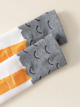 Buy Shein Chicken Claw Pattern Over The Calf Socks in Pakistan