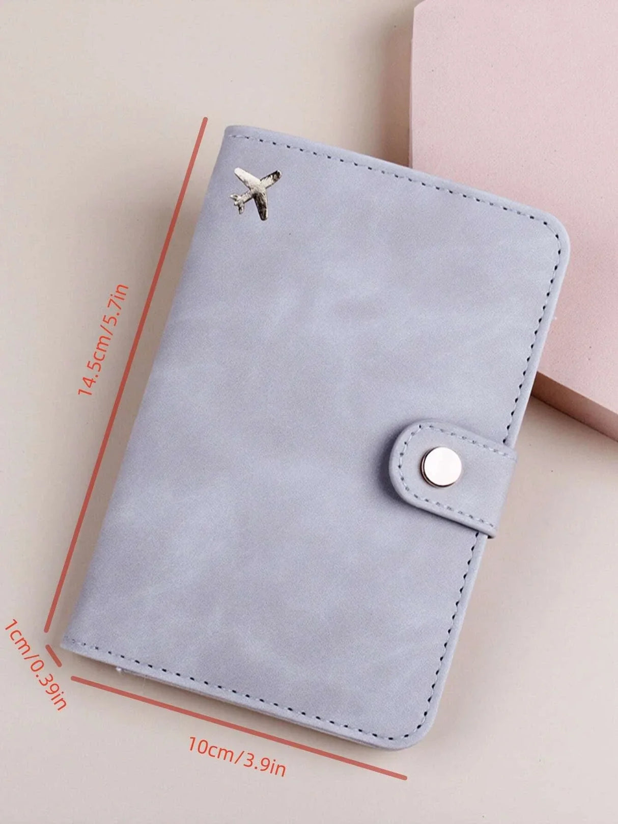 Buy Shein Plane Pattern Passport Case in Pakistan
