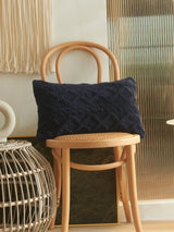 Buy Shein 1pc Geometric Jacquard Cushion Cover Without Filler in Pakistan