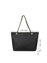 Buy SHEIN Geometric Embossed Grommet Eyelet Shoulder Tote Bag in Pakistan