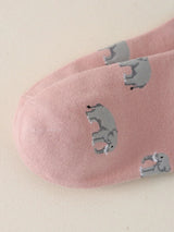 Buy Shein Elephant Pattern Crew Socks in Pakistan