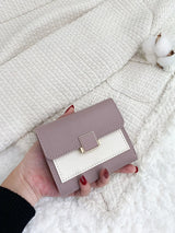 Buy Shein Two Tone Fold Small Wallet in Pakistan