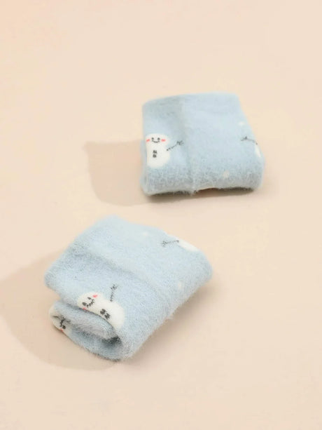Buy Shein Snowman Pattern Crew Socks in Pakistan