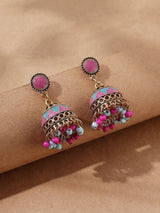 Buy SHEIN Bead Tassel Jhumka Drop Earrings in Pakistan