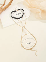 Buy SHEIN Faux Pearl Decor Thigh Chain in Pakistan