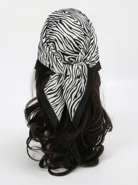 Buy SHEIN Zebra Striped Print Bandana in Pakistan