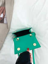 Buy SHEIN Mini Crocodile Embossed Flap Square Bag in Pakistan