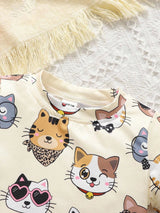 Buy SHEIN Baby Cartoon Graphic Tee & Shorts in Pakistan