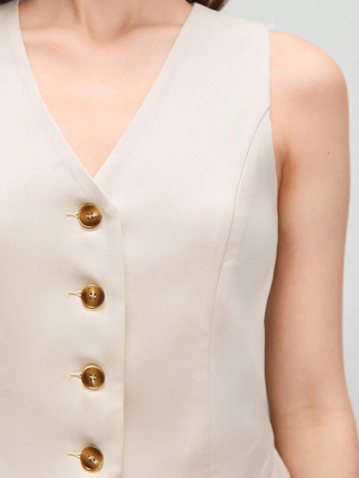Buy SHEIN BIZwear Button Front Vest Blazer & Pants in Pakistan