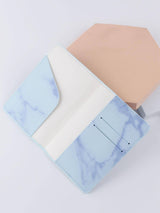 Buy SHEIN Marble Pattern Passport Case For Travel in Pakistan