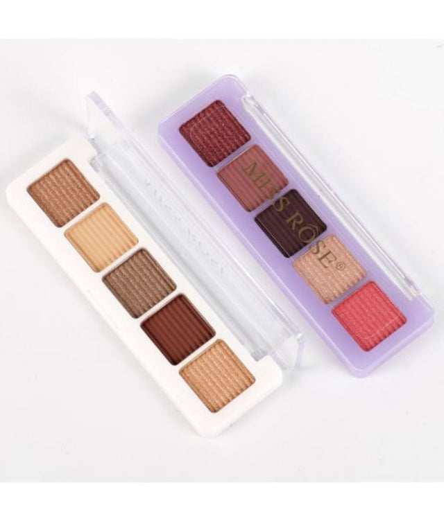 Buy Missrose 5 color soft glam eye palette in Pakistan