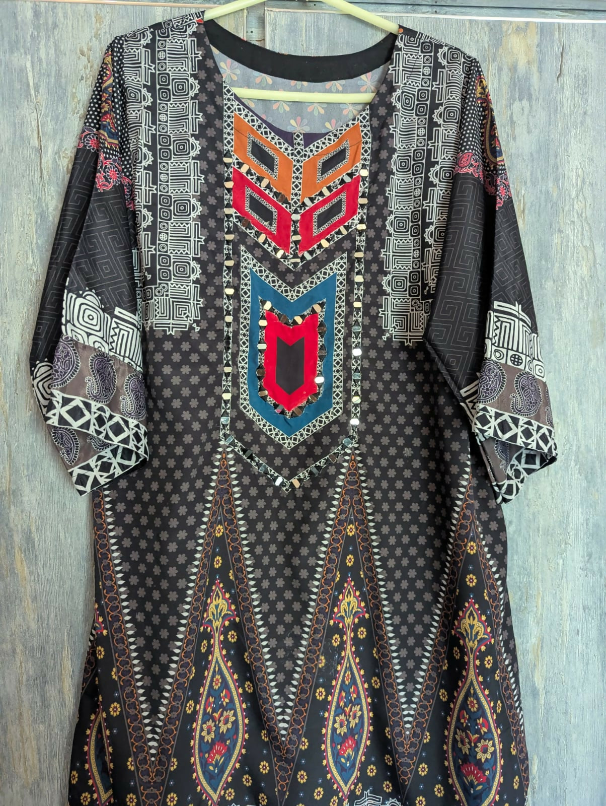 2 PC Georgette Suit | Women Locally Made Kurta | Small | Worn Once