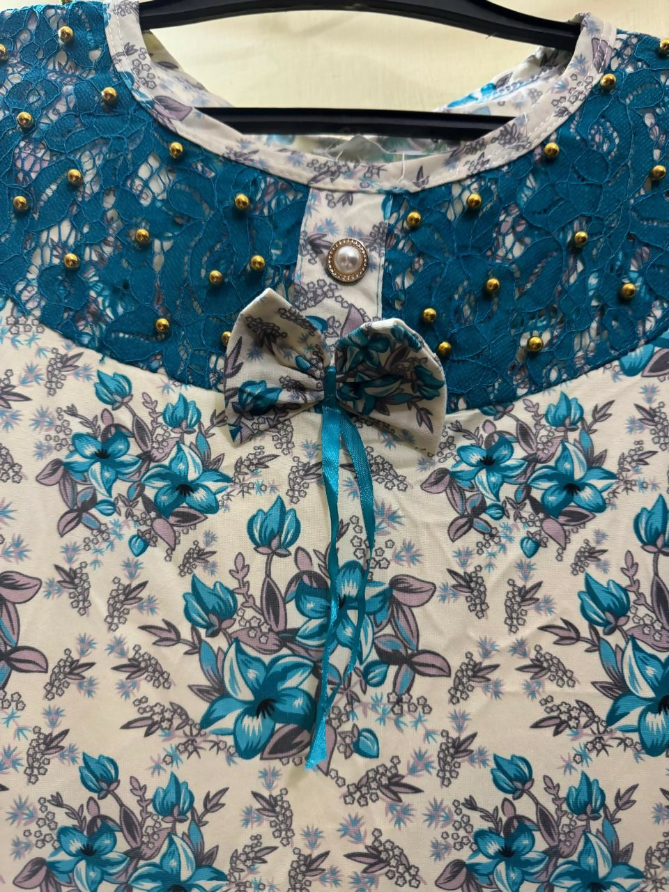 Floral Frock Style Shirt | Women Frocks & Maxis | XLarge | Brand New