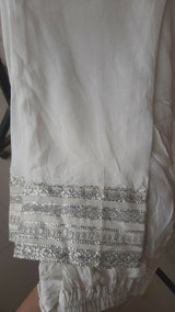 Beautiful White Fancy Dress | Women Locally Made Formals | White | Small | Worn Once