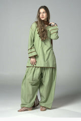 Mint Shalwar Kameez | Women Locally Made Kurta | Small | Brand New