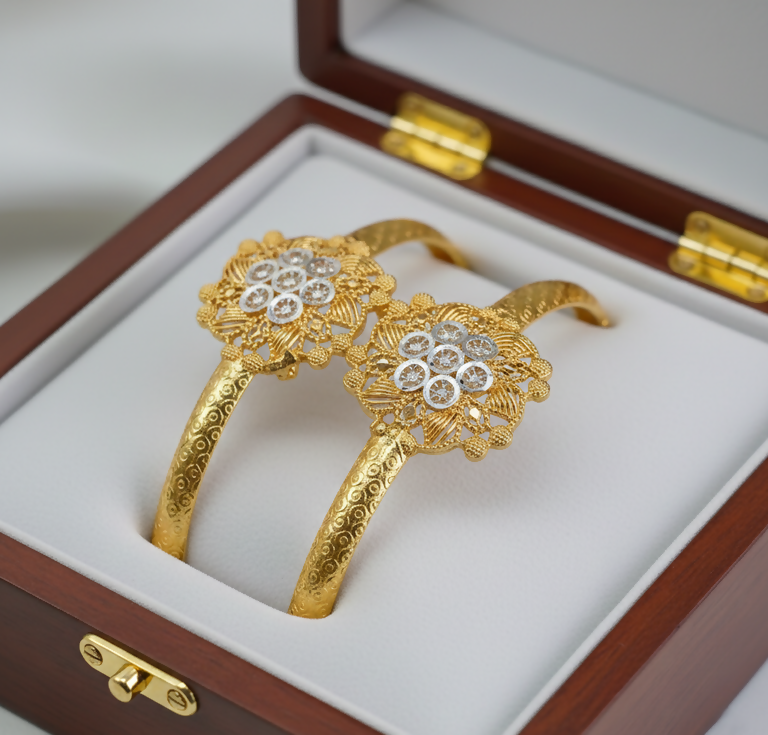 Flower Round Bracelet-00217 | Women Jewelry | Bangles/Bracelets | Brand New