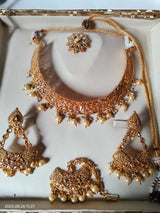 Kundun With Pearls | Women Jewelry | Wedding Jewelry & Sets | Worn Once