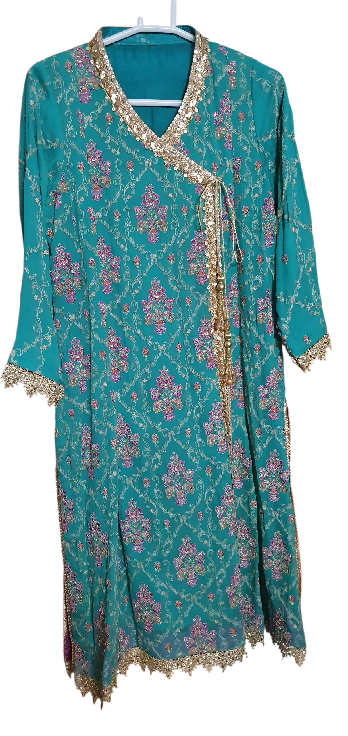 Bareeze | Women Branded Kurta | Medium | Preloved