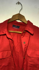 Polka dot Maroon Stylish Western Top | Women Tops & Shirts | Large | Preloved