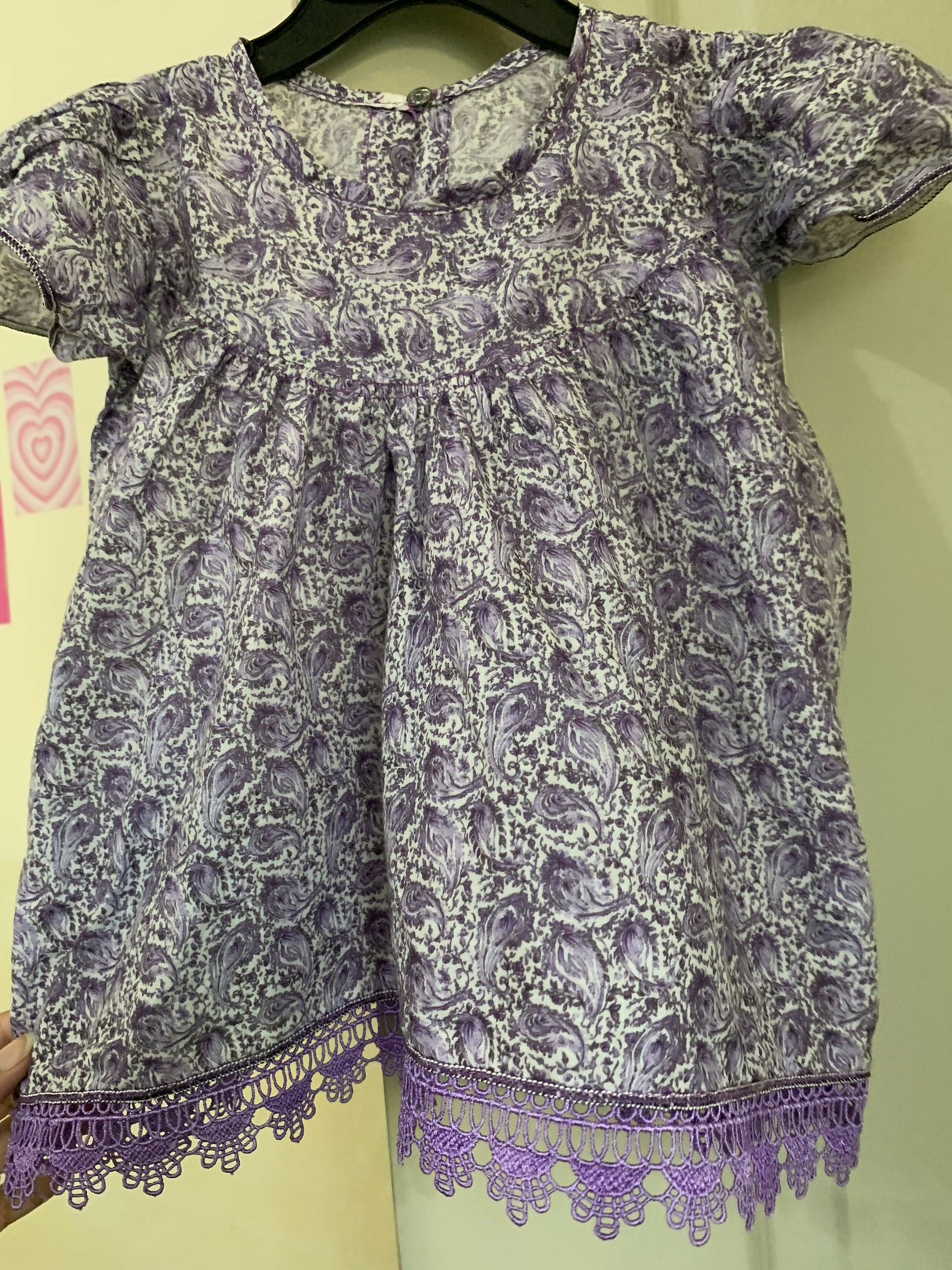 Baby Girl Purple Frock | Girl Skirts & Dresses | 6–12 Months | Worn Once