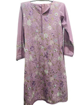 3PC Stitched Embroidered Suit | Women Locally Made Kurta | Small | Preloved