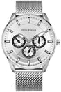 Buy Mini Focus Silver Mesh Silver 45 mm Dial Quartz Gents Watch- MF0178G-5 in Pakistan