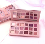 Buy Miss Rose Matte Shimmer Pigmented Waterproof 18 Colors Eye shadow Palette in Pakistan