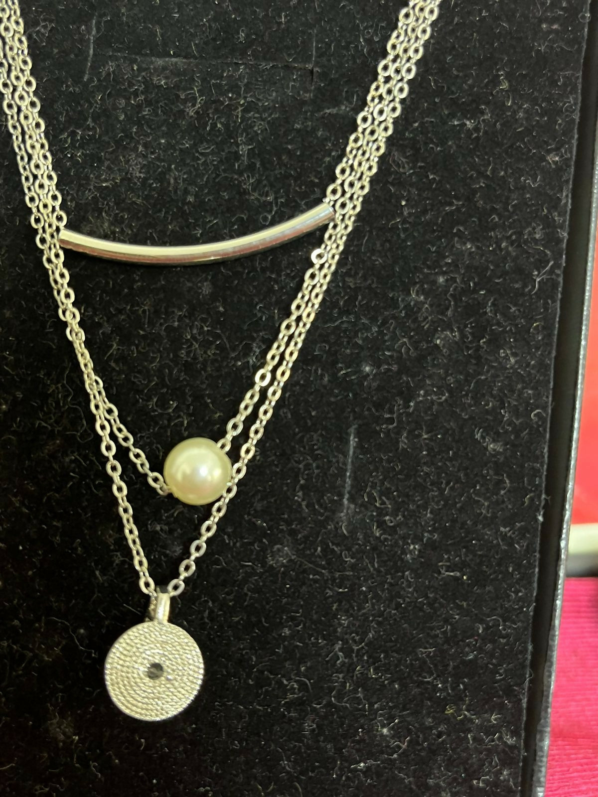 STYLO | Silver Pendants with Silver EarTops | Women Jewelry | New