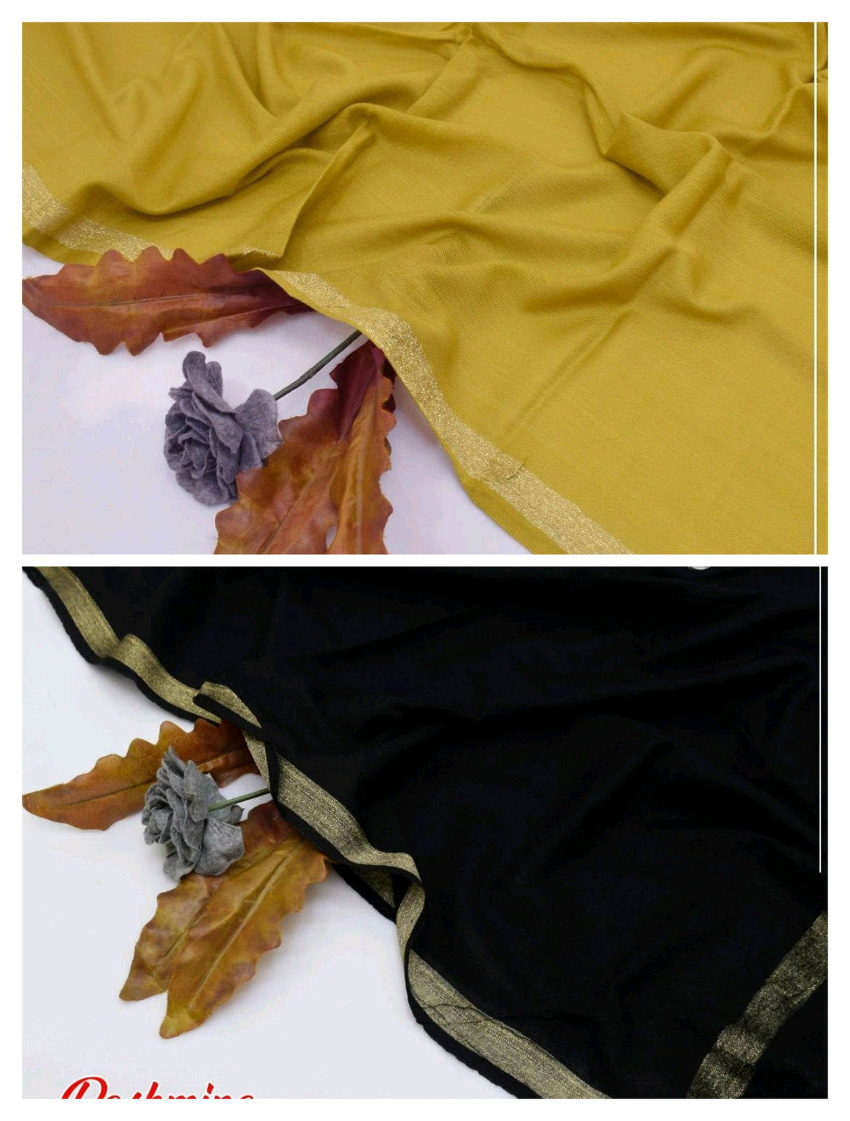 Pack of 2 shawls | Pashmina Wool shawl | Women Accessories | Brand New