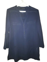 Navy Blue Shirt | Women Locally Made Kurta | Small | Worn Once