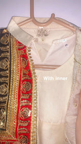 Off White Embroidered Maxi | Girls Skirts & Dresses | Medium | Preloved