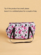 Buy SHEIN 1pc Canvas Pet Carrier Backpack Dog Sling Bag Escape Proof Suitable For Small Dogs Outdoor Travel Pet Supplies in Pakistan