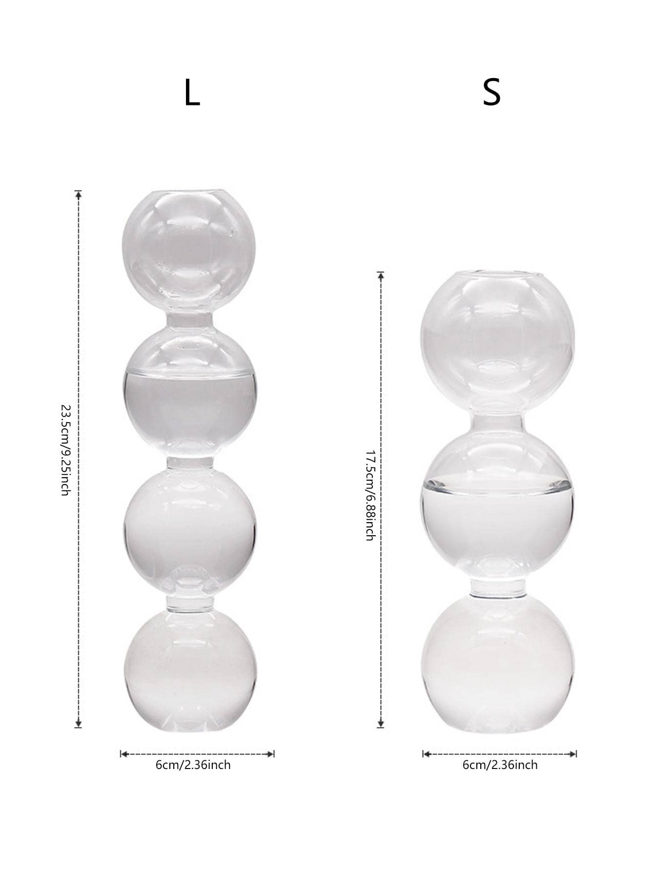 Buy SHEIN Clear Flower Vase in Pakistan