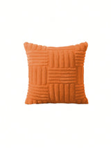 Buy SHEIN 1pc Geometric Tufted Cushion Cover Without Filler, Minimalist Fabric Decorative Throw Pillow Cover For Home in Pakistan