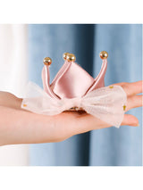 Buy SHEIN 1pc Pet Hair Clip With Bowknot & Crown Design, Suitable For Dogs And Cats in Pakistan