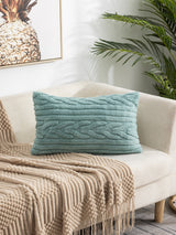 Buy SHEIN 1pc Plush Stripe Pillowcase in Pakistan